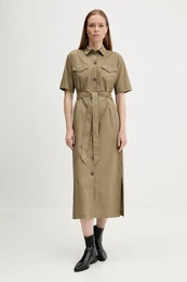 Obleka iz meanice lana NICOLE