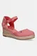 Tommy Hilfiger espadrily dmsk MID WEDGE ESPAD CLOSED TOE
