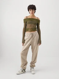 ALPHA INDUSTRIES Kalhoty 'Essentials' písková