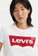 LEVI'S  Tričko 'Perfect Tee'  červená / offwhite
