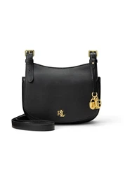 Lauren Ralph Lauren Torba za čez ramo 'MARCY' črna