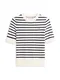 TOMMY HILFIGER Pulover  marine / bela