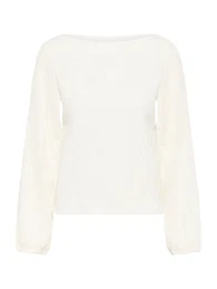 Bluza 'KAKourtney' bela