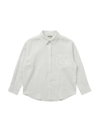 BALMOHK Bluza naravno bela