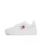 Tommy Jeans Tenisky 'Retro Basket Ess Meg 3A3'  marine modrá / červená / bílá
