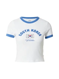 LEVI'S Majica 'South Korea  Ringer Tee' modra / rdeča / črna / bela