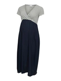Obleka 'MLJoelle Tess' temno modra / bela