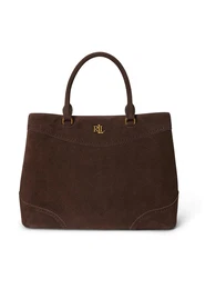 Lauren Ralph Lauren Ročna torbica 'MARCY' temno rjava