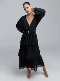 Společenské šaty 'Alana' černá
