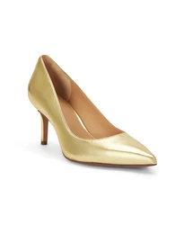 Lauren Ralph Lauren Čevlji s peto 'LANETTE' zlata