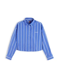 Bluza kraljevo modra / bela