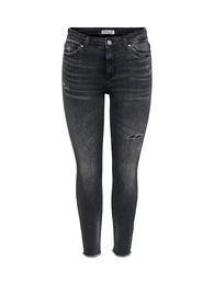 Kavbojke 'ONLWauw' črn denim