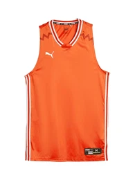 Športni top 'Team Game' mandarina / bela