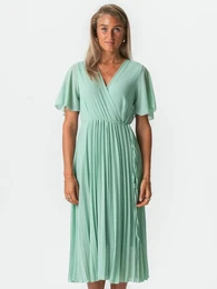 TEESHOPPEN Šaty ' Lina ' zelená