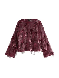 Bluza burgund