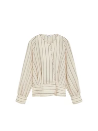 Bluza ecru / črna