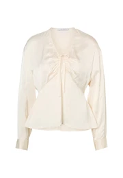 Bluza 'Evaluna' volneno bela