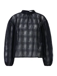 Bluza temno modra