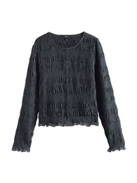 Bluza nočno modra
