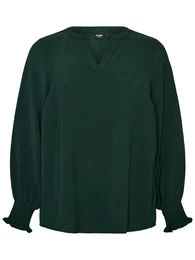 Bluza temno zelena
