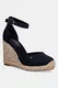 Tommy Hilfiger dmsk espadrily na klnku FLAG HIGH WEDGE ESPAD CLOSED TOE