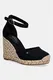 Tommy Hilfiger espadrily na klnku dmsk FLAG HIGH WEDGE ESPAD CLOSED TOE