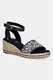 Tommy Hilfiger sandly na klnku TH MID ESPAD WEDGE JACQUARD Tommy Hilfiger sandly na klnku TH MID ESPAD WEDGE JACQUARD