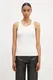 Coperni dmsk s viskzou Rib Logo Tank Top