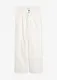 Zkrcen dny s pohodlnm pasem, Wide Leg, High Waist