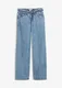 Dny Loose Straight, Mid Waist, bavlna