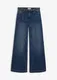 Dny Wide Leg, Mid Waist, Full Length
