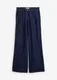 Dny Wide Leg, Mid Waist