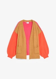 Oversized pleten kabtek ve vzhledu Color Blocking