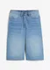 Dnov bermudy, High Waist, pohodln pas