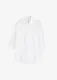 Bavlnn oversize koile s 3/4 rukvem
