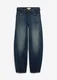 Dny Barrel s pskem, Mid Waist