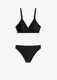 Bikiny s vysoce vykrojenmi kalhotkami (2dln souprava)