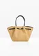 Velka kabelka se slamnm vzhledem