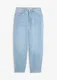 Dny Barrel z organick bavlny, High Waist