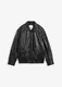 Oversize koen bluzon z nappa jehntiny