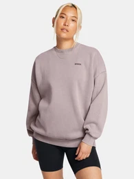 Women's sweatshirt UA Icon HWT Flc OS Crew-GRY - Women's
