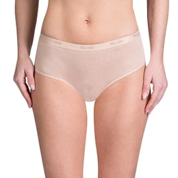 LADIES COTTON BOXER - Women's cotton panties - nude