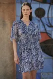 Zunaj Bluza Obleke za dame image