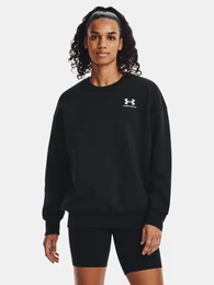 Sweatshirt Essential Flc OS Crew-BLK - Women