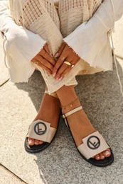 Women's Sandals With Decoration S.Barski