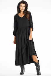 Woman's Dress A669 Black