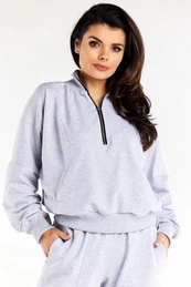 Woman's Hoodie M316 Grey