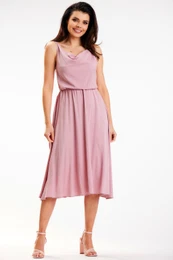 Woman's Dress A579 Dirty Pink