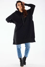 Woman's Hoodie M279 Black