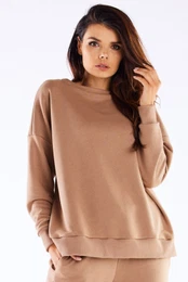 Woman's Hoodie M276 Beige